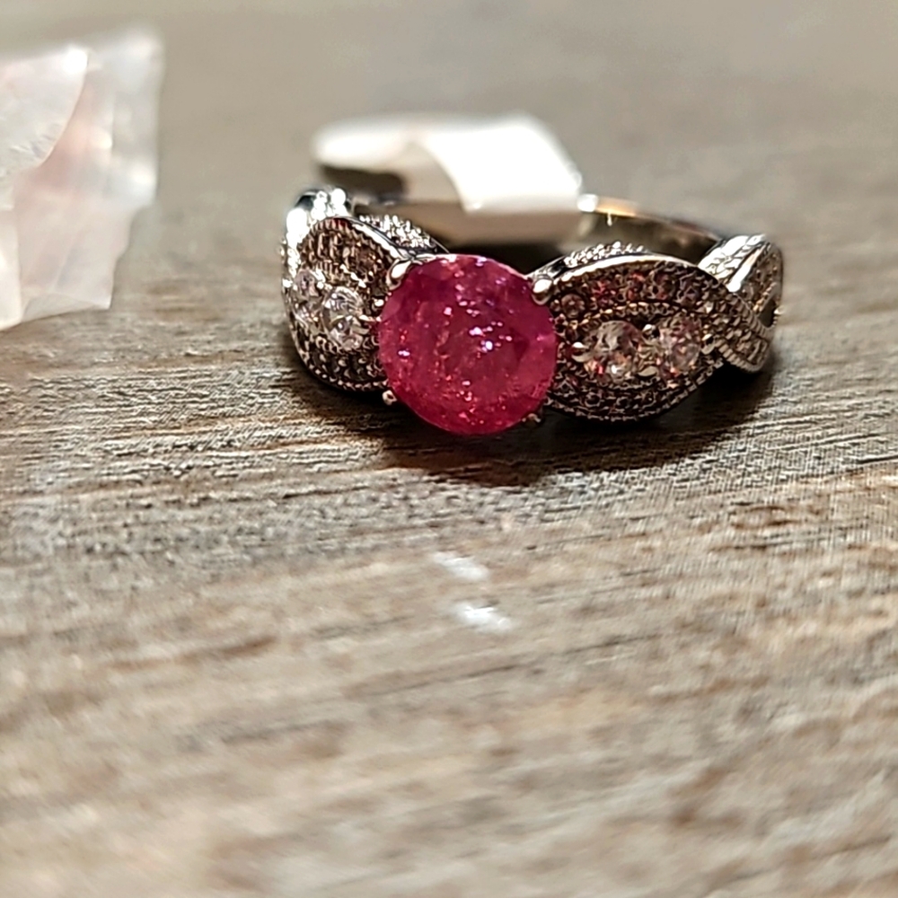 White topaz ring new
